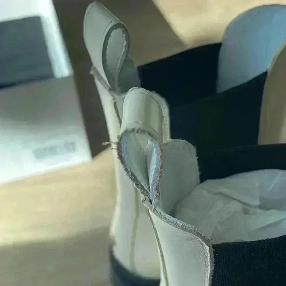 Anine Bing Justine Boots Ivory sz 39 - Picture 12 of 16